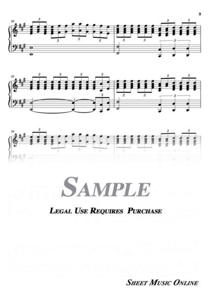 Toto - Hold The Line Sheet Music