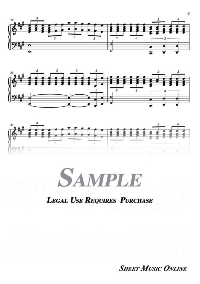 Toto - Hold The Line Sheet Music