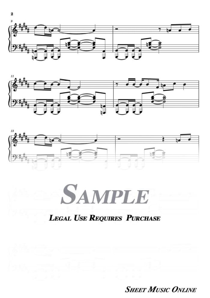 Michael Jackson - Don't Stop 'Til You Get Enough Sheet Music
