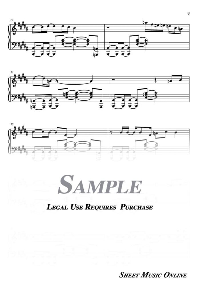 Michael Jackson - Don't Stop 'Til You Get Enough Sheet Music