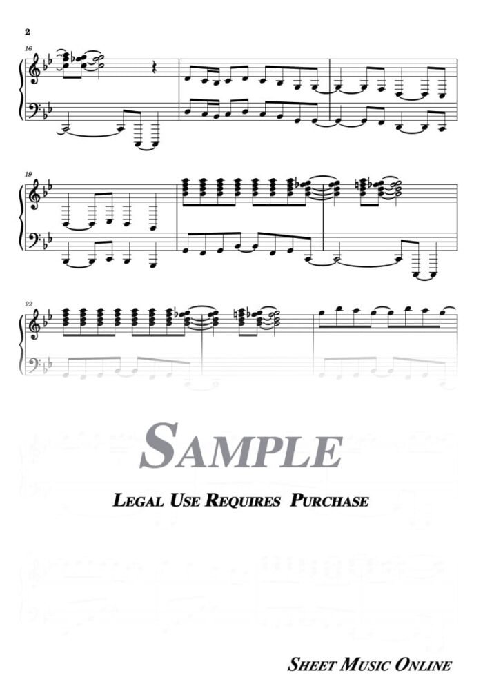 Christina Aguilera - Lady Marmalade Sheet Music