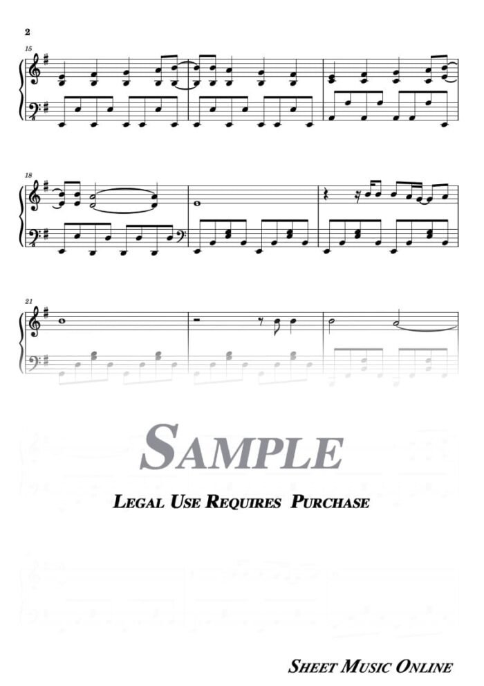 Kiss - I Was Made For Lovin' You Sheet Music