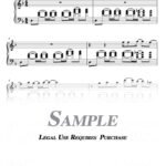 Robbie Williams - Feel Sheet Music