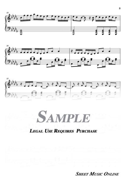Shakira - Hips Don't Lie Sheet Music