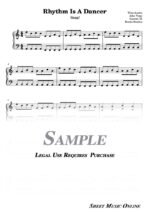 Snap! - Rhythm Is A Dancer Sheet Music