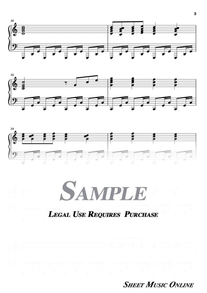ABBA - Super Trouper Sheet Music