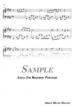 ABBA - The Winner Takes It All Sheet Music
