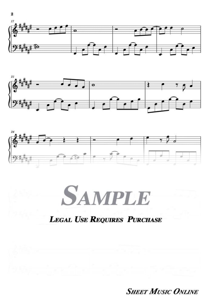 ABBA - The Winner Takes It All Sheet Music