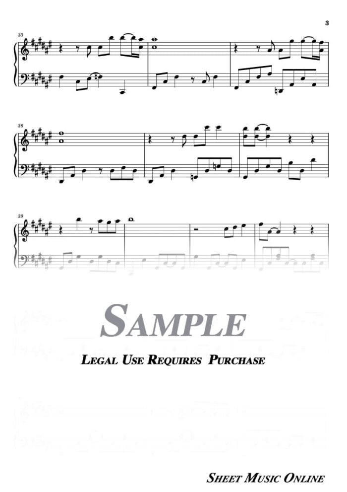 ABBA - The Winner Takes It All Sheet Music