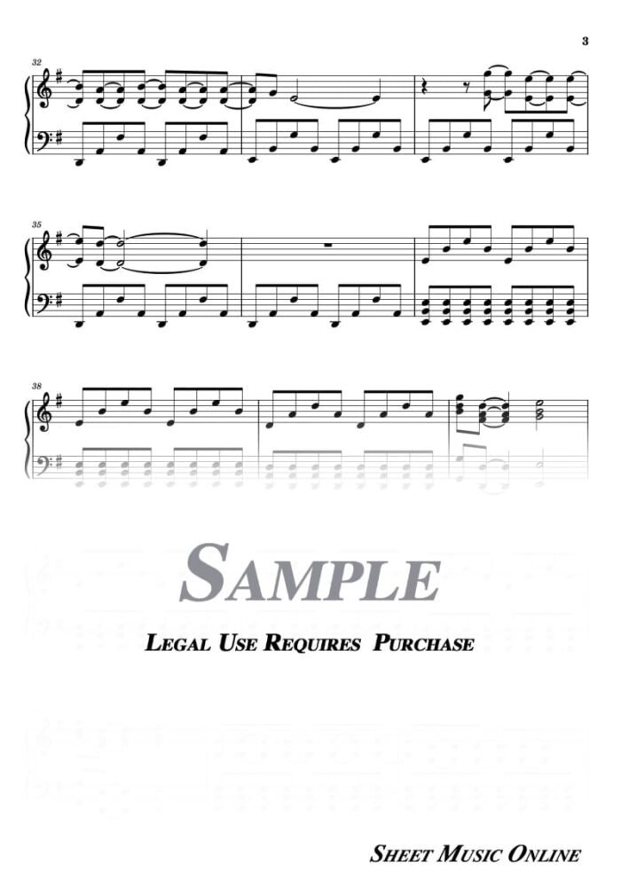 Black Sabbath - Paranoid Sheet Music