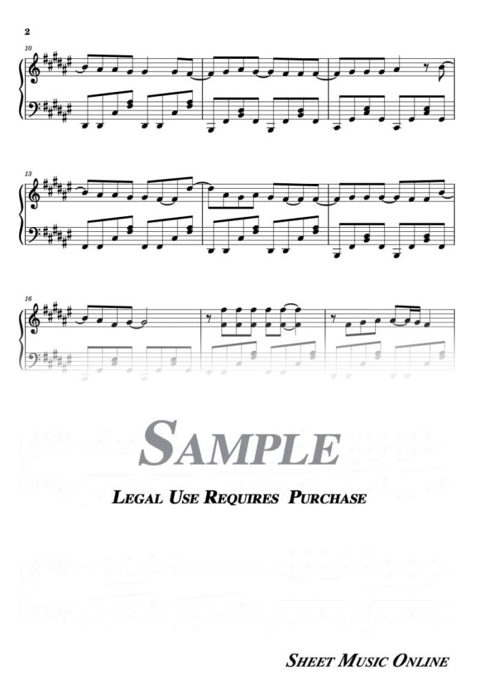 Starship - Nothing's Gonna Stop Us Now Sheet Music
