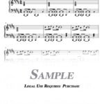 The Cars - Drive Sheet Music