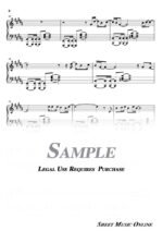 The Cars - Drive Sheet Music