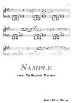 The Cars - Drive Sheet Music
