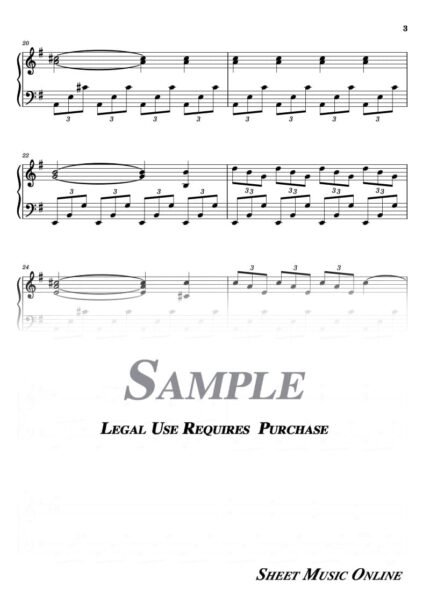 The Last Of Us Main Theme Sheet Music